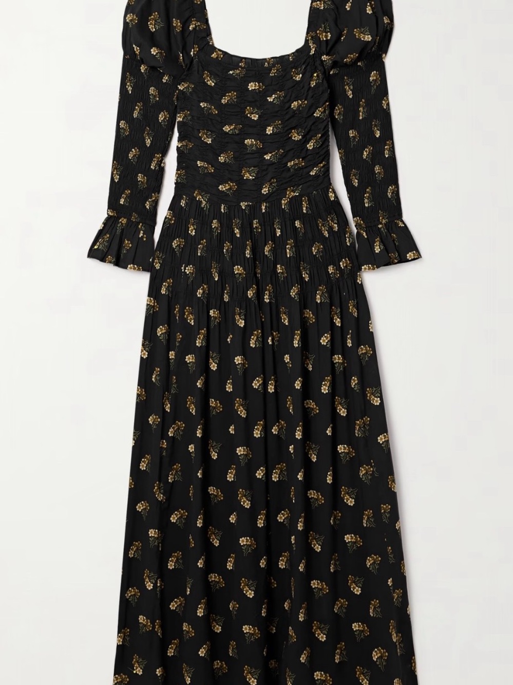 DOEN Wilmina Dress in Buttercup Bouquet Size L